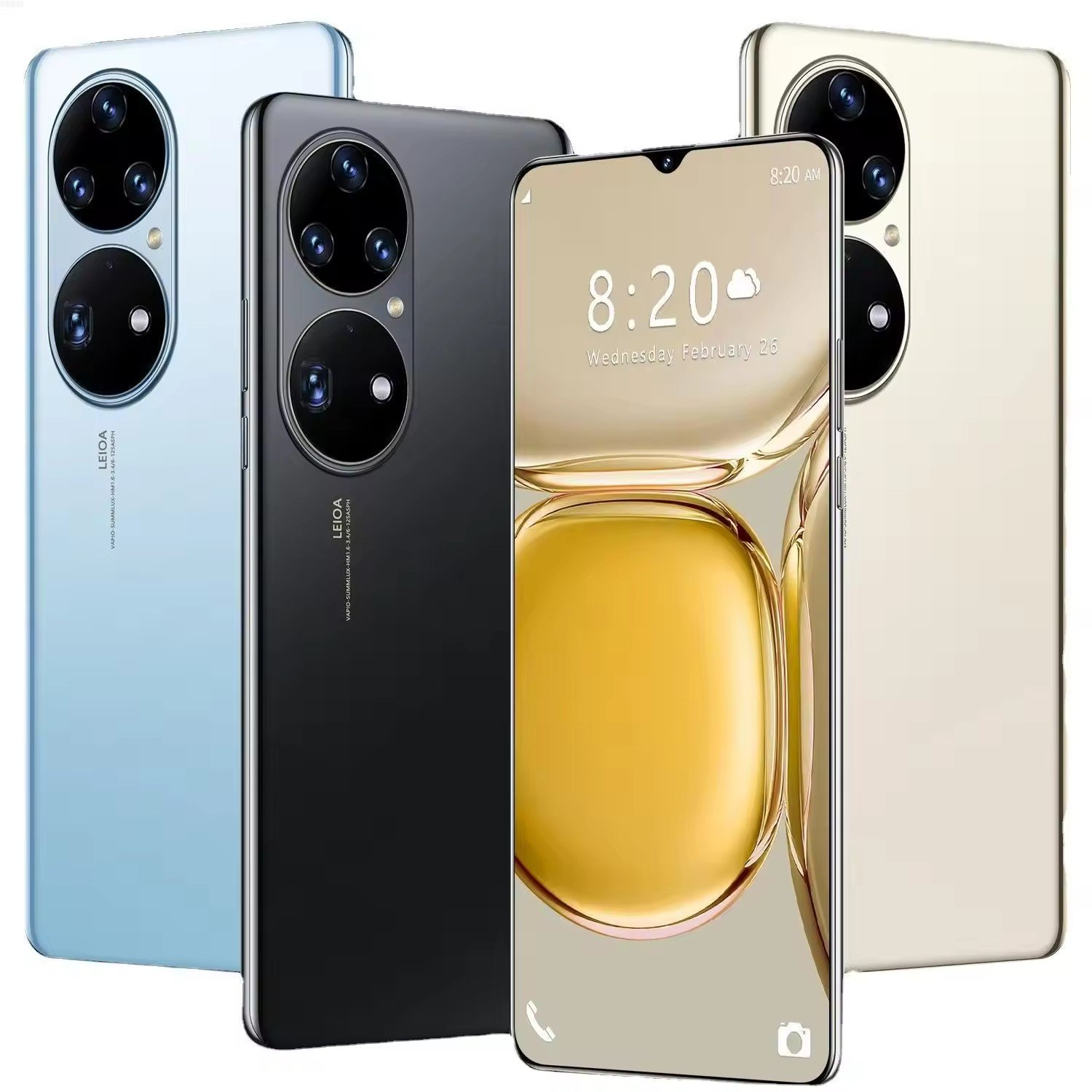 OEM 7.1 Inch Huwei P50 Pro Smartphone 4G 5G Unlock Android Mobile 16GB 1TB Storage Global Version Huwai Cellphone